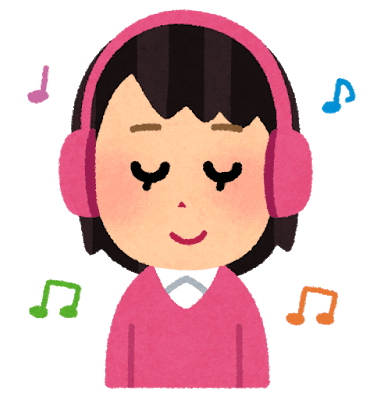 music headphone woman