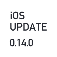 [0.14.0] iOSアプリのアップデートを公開しました🎉