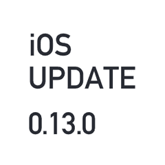 [0.13.0] iOSアプリのアップデートを公開しました🎉