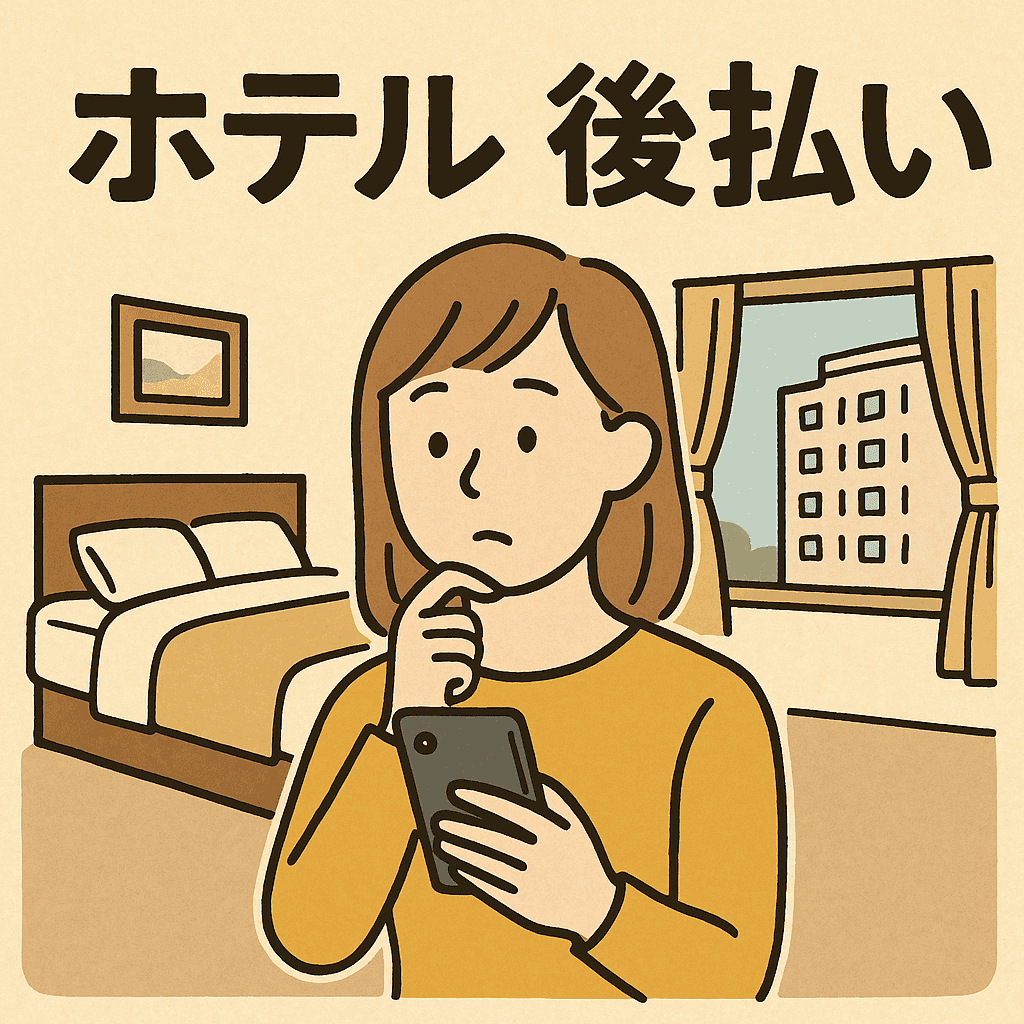 ホテル代は後払いできる？現地払い対応の予約サイトや支払い方法を解説