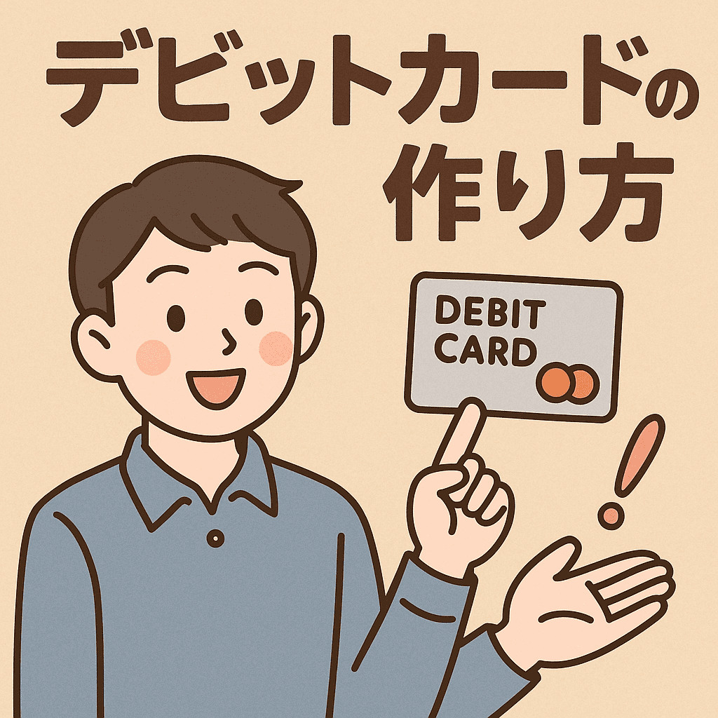 デビットカードの作り方をわかりやすく解説！必要なもの・注意点も紹介