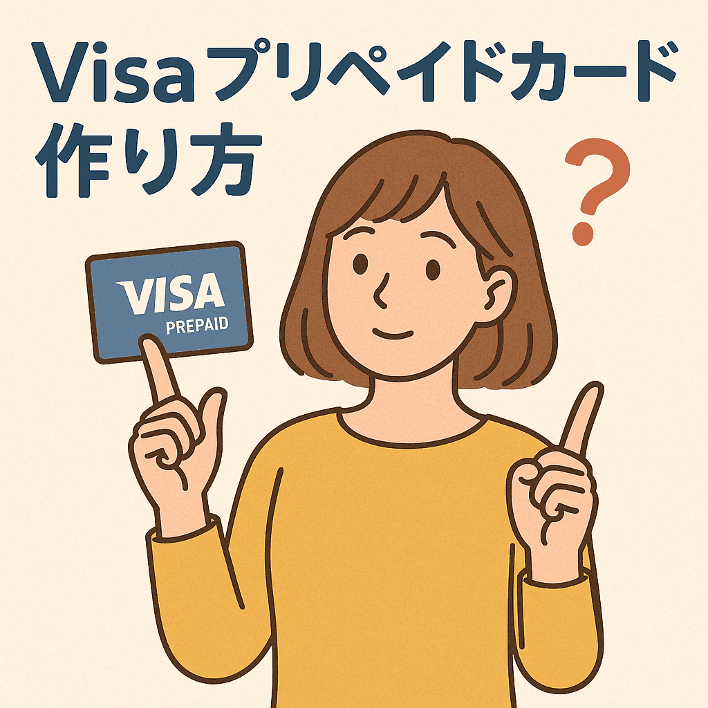 Visaプリペイドカードの作り方を解説！スマホで即発行できる方法も紹介
